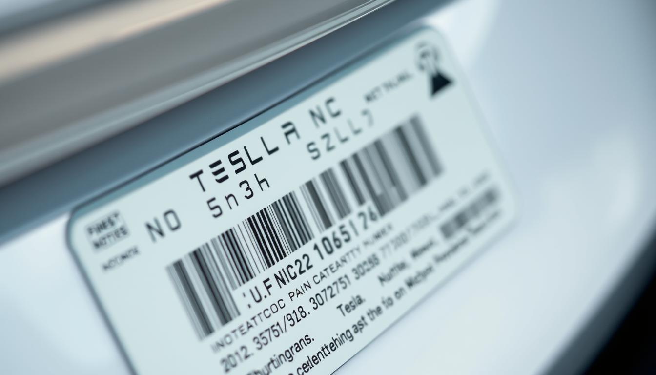 Understand Your Tesla VIN and Badges Explained