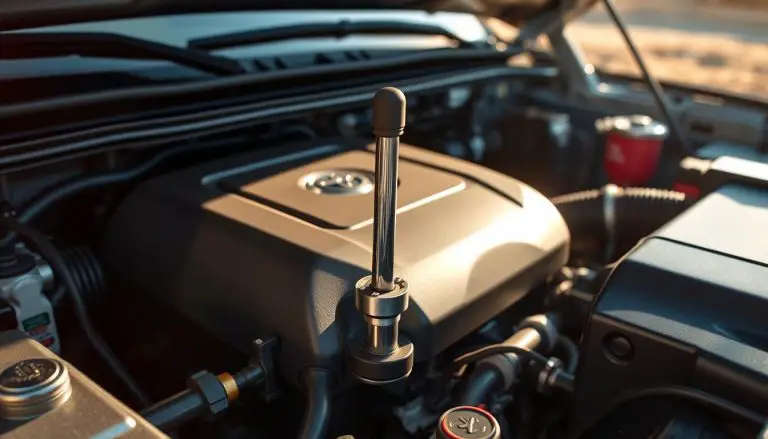 Toyota Tundra Transmission Fluid Dipstick Location and Inspection Guide