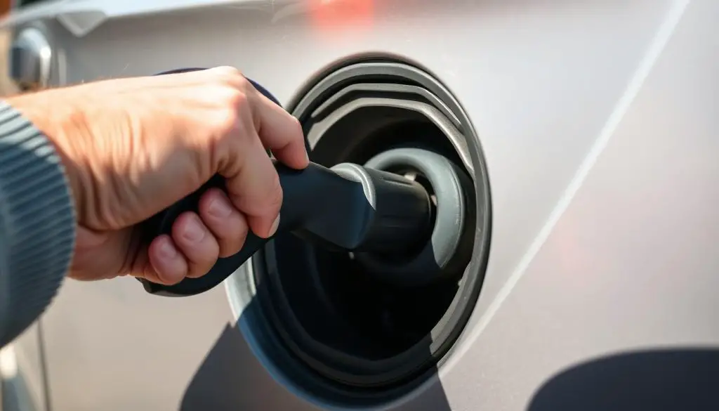 emergency open RAV4 gas tank