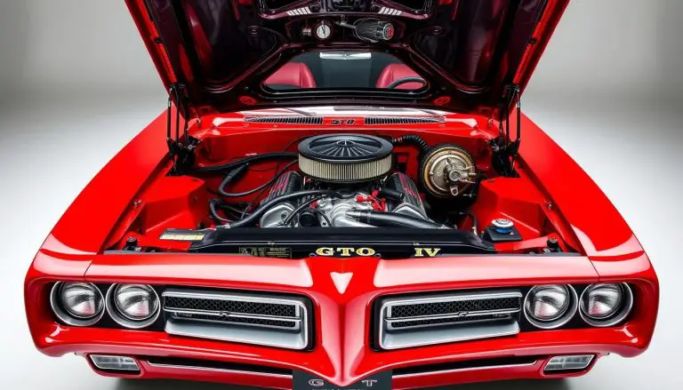 1969 Pontiac GTO with Ram Air IV engine