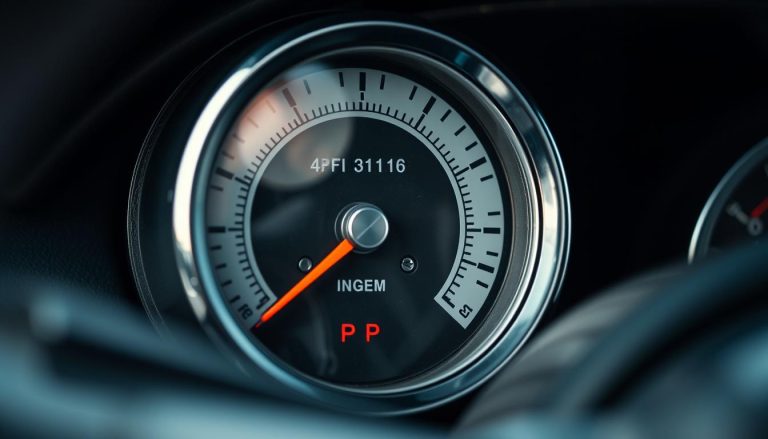 AC pressure gauge showing normal readings when car is off