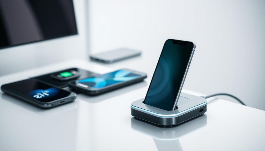 BMW wireless charging test with different devices BMW wireless charging test with different devices