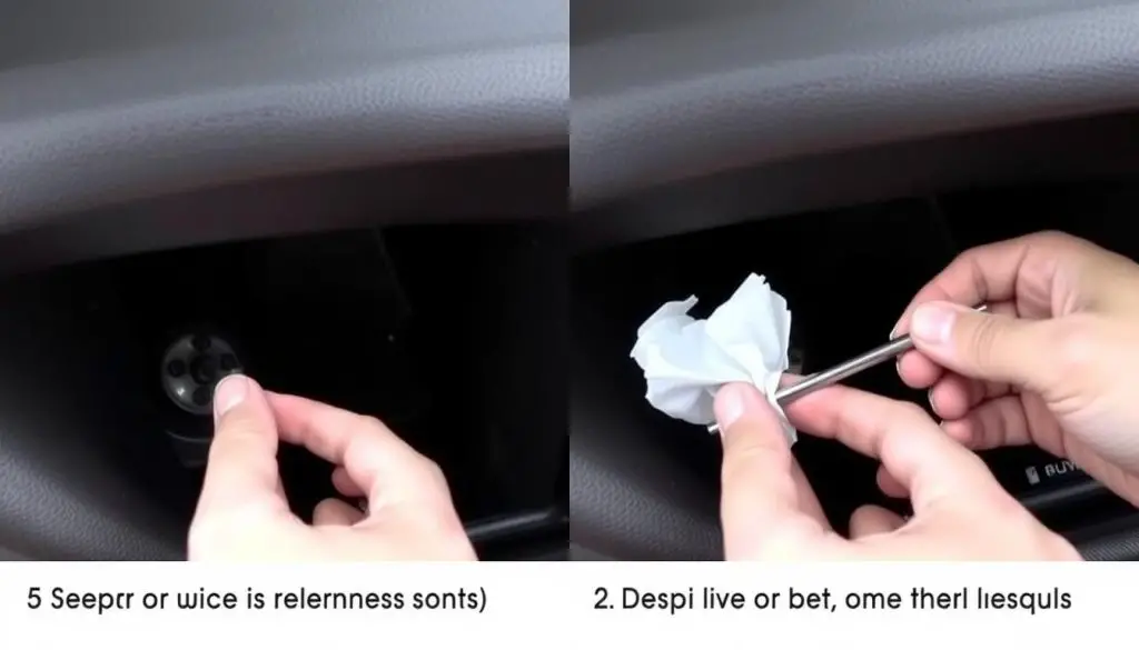 Checking oil level in Jeep Compass with dipstick Checking oil level in Jeep Compass with dipstick