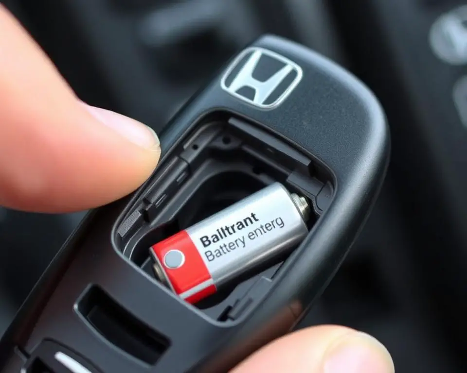 Honda key fob with low battery causing beeping while driving Honda key fob with low battery causing beeping while driving