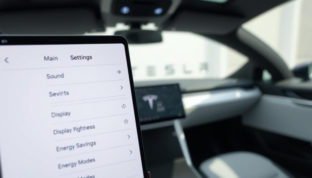 Tesla mobile app display settings Tesla mobile app display settings