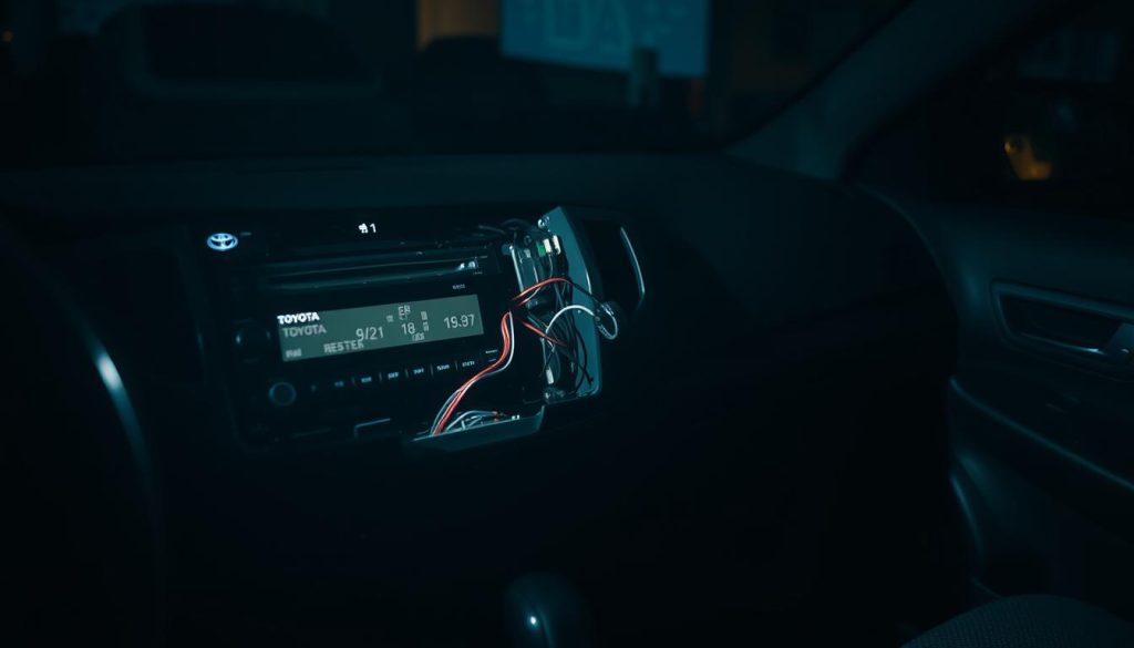 Toyota car radio problems