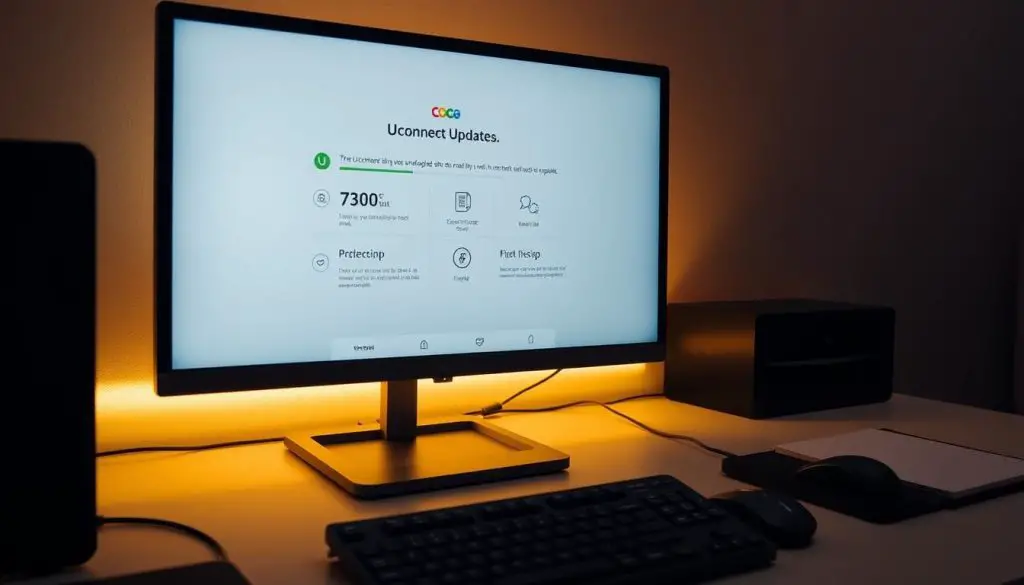 Uconnect system update process Uconnect system update process