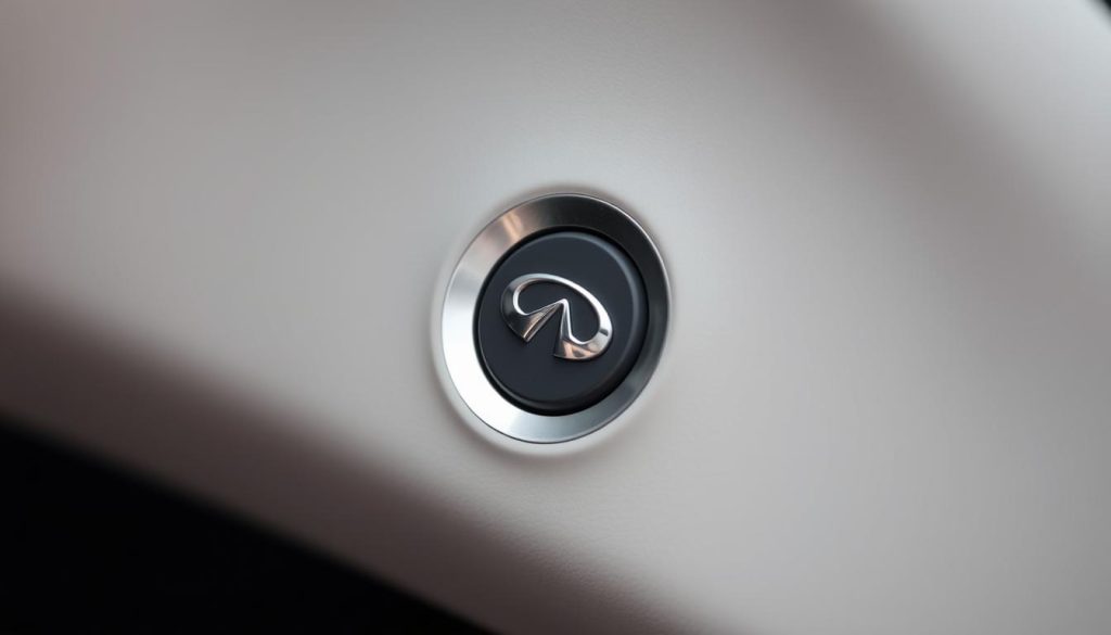 fuel door release button