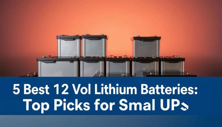 5 Best 12 Volt Lithium Batteries: