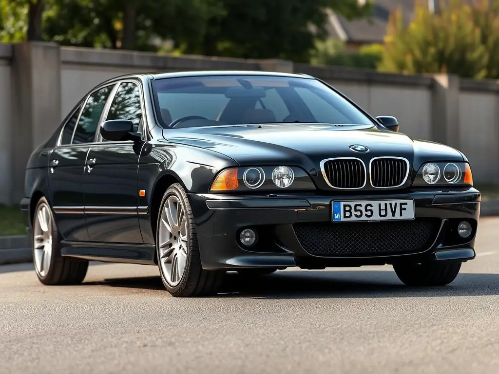 BMW M5 E39 representing the evolution of M on car meaning