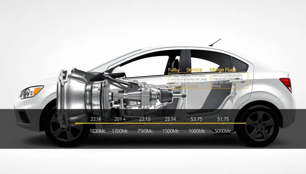 Chevrolet Sonic transmission fluid service intervals