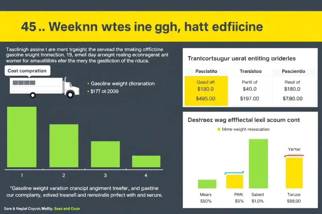 Economic analysis of how gasoline weight affects pricing and transportation costs Economic analysis of how gasoline weight affects pricing and transportation costs