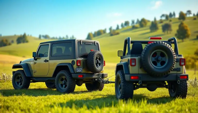 Flat Towing a Jeep Wrangler