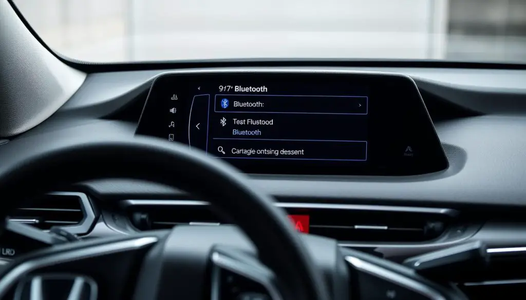 Honda CRV Bluetooth settings menu Honda CRV Bluetooth settings menu