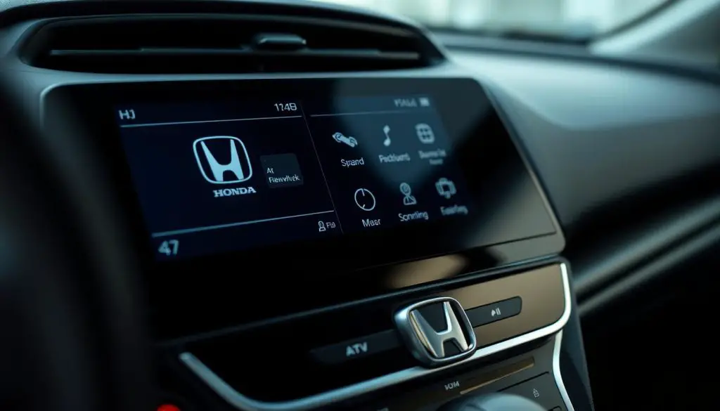 Honda CRV touchscreen interface Honda CRV touchscreen interface