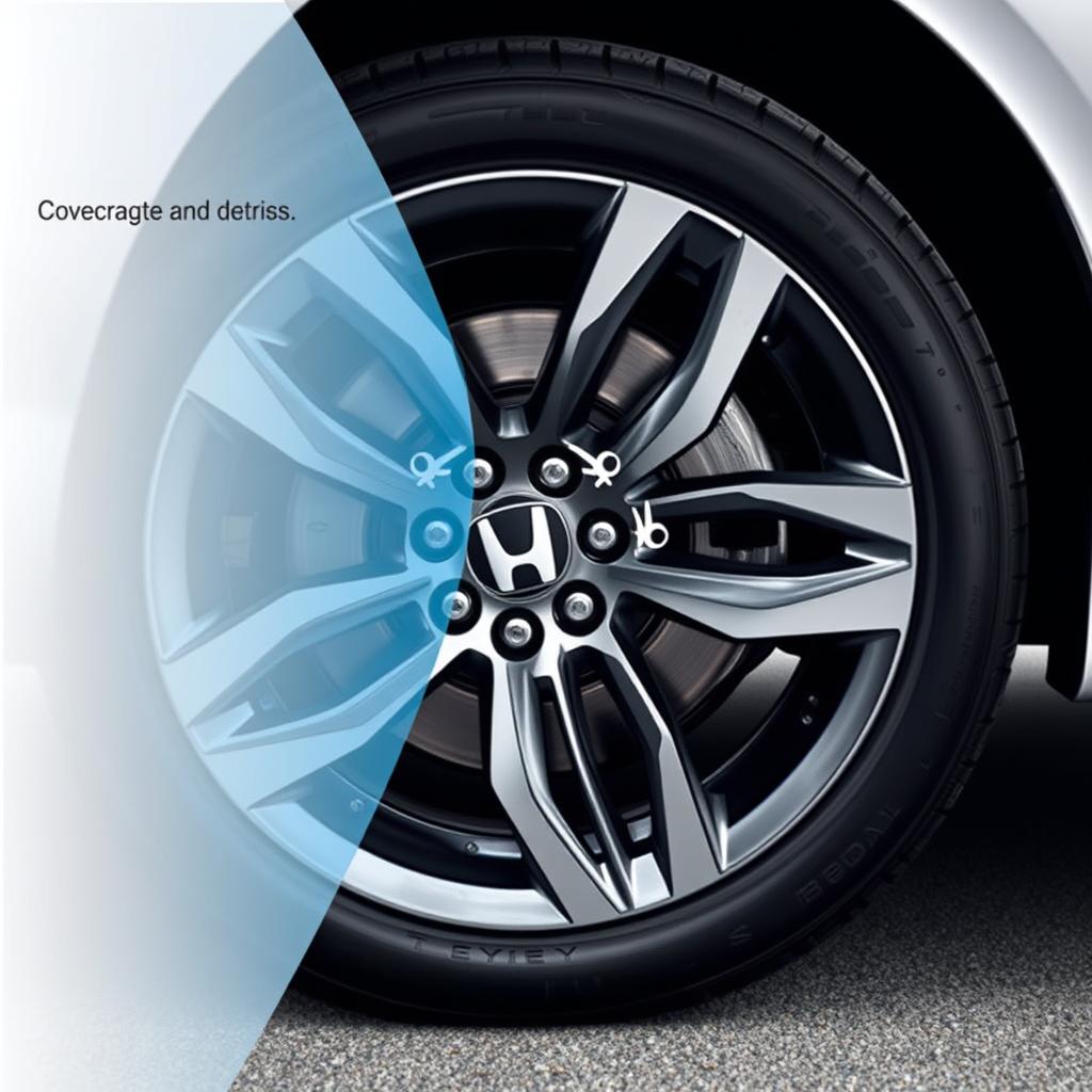 Honda tire and wheel protection showing coverage for road hazard damage Honda tire and wheel protection showing coverage for road hazard damage