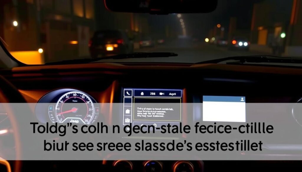 Jeep touch screen issues