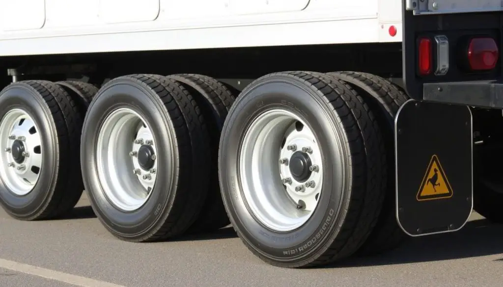 Light truck with dual rear wheels Light truck with dual rear wheels