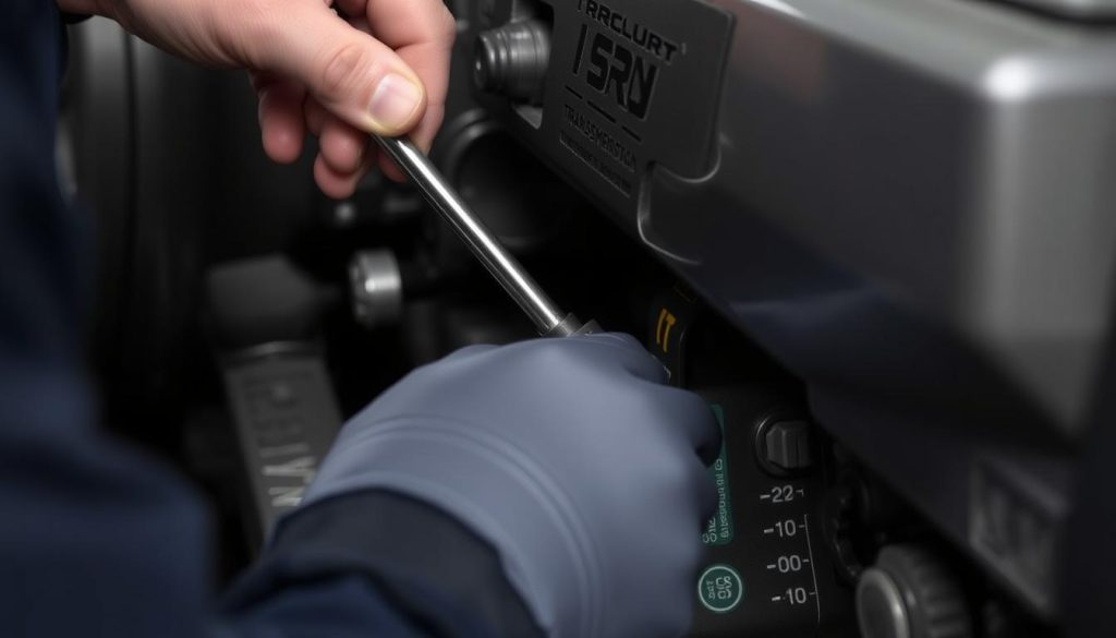 Second generation Chevy Silverado transmission fluid check procedure
