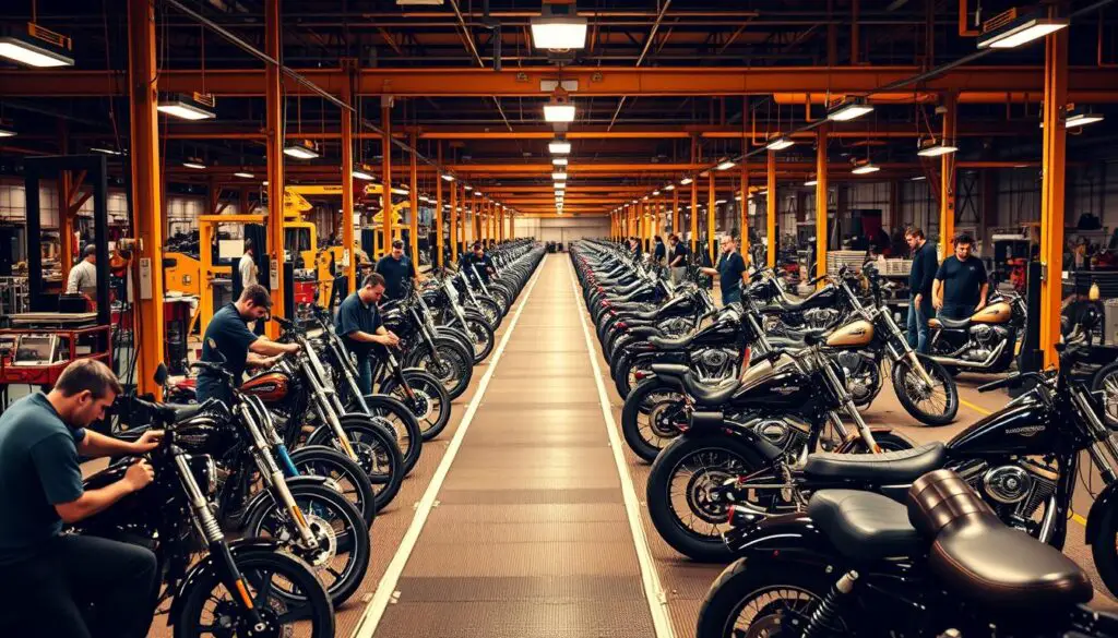 Sportster production consistency