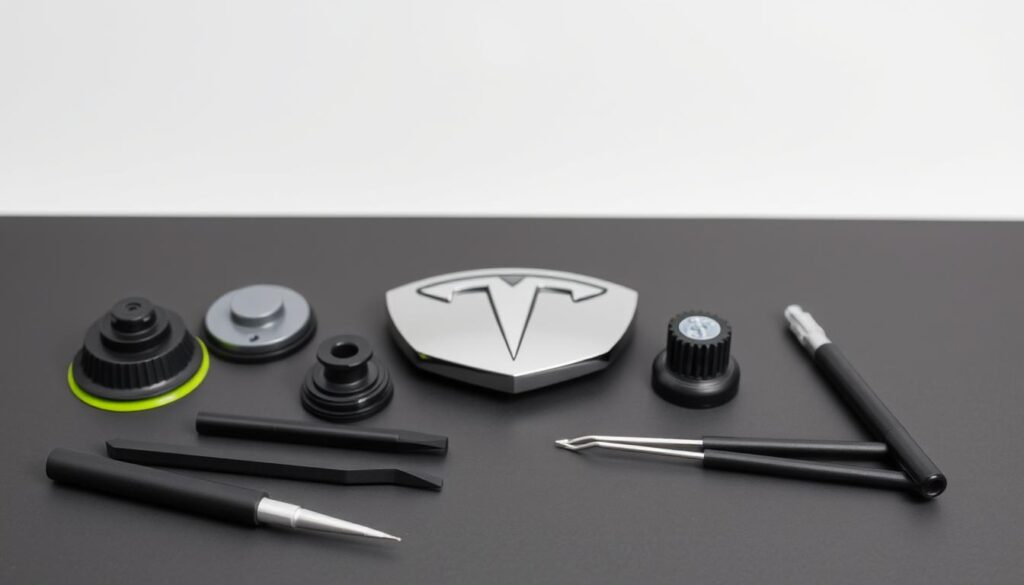 Tesla emblem removal tools Tesla emblem removal tools