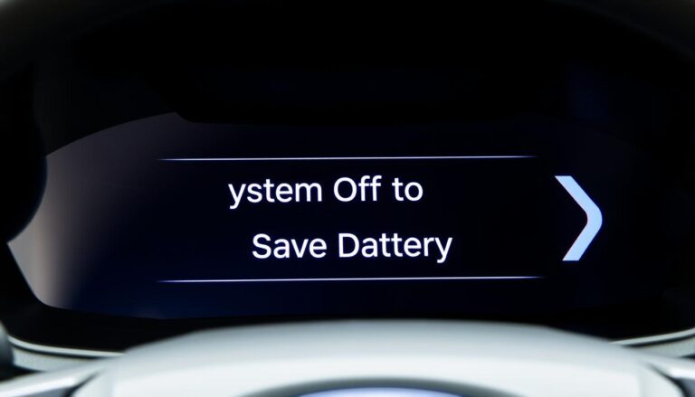 Why Does Your Ford Display the “System Off to Save Battery” Message?