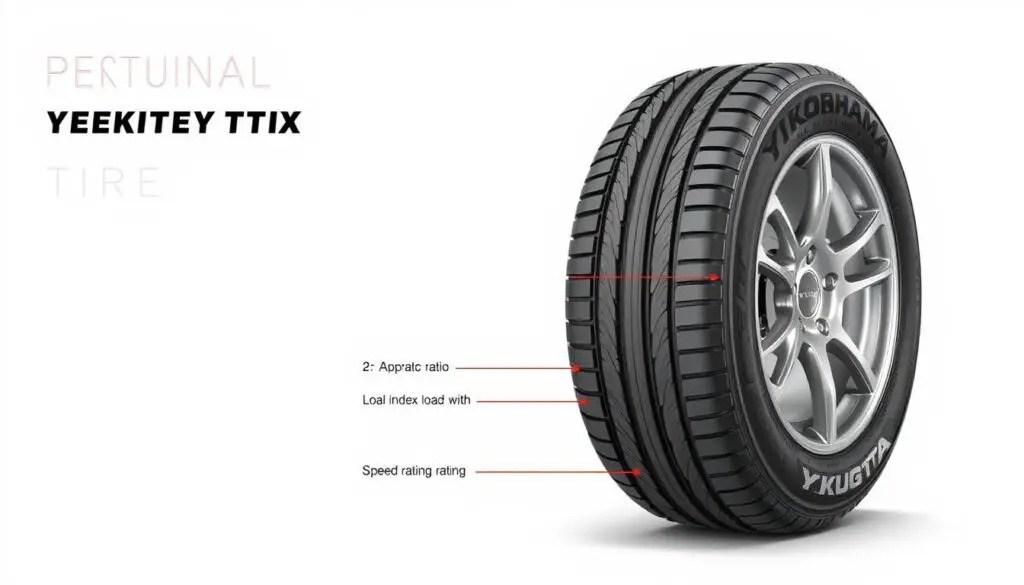 Yokohama YK GTX tire specifications