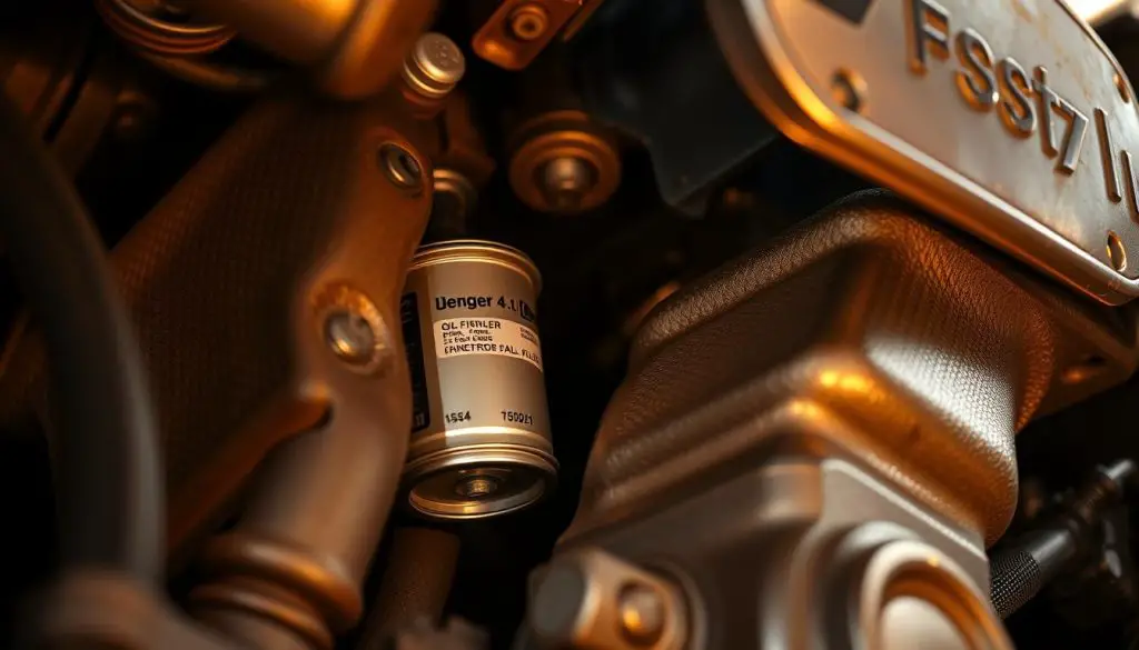 oil filter installation