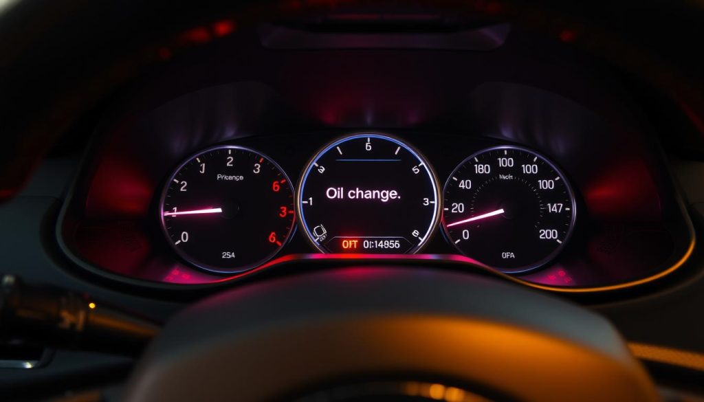 reset oil change light