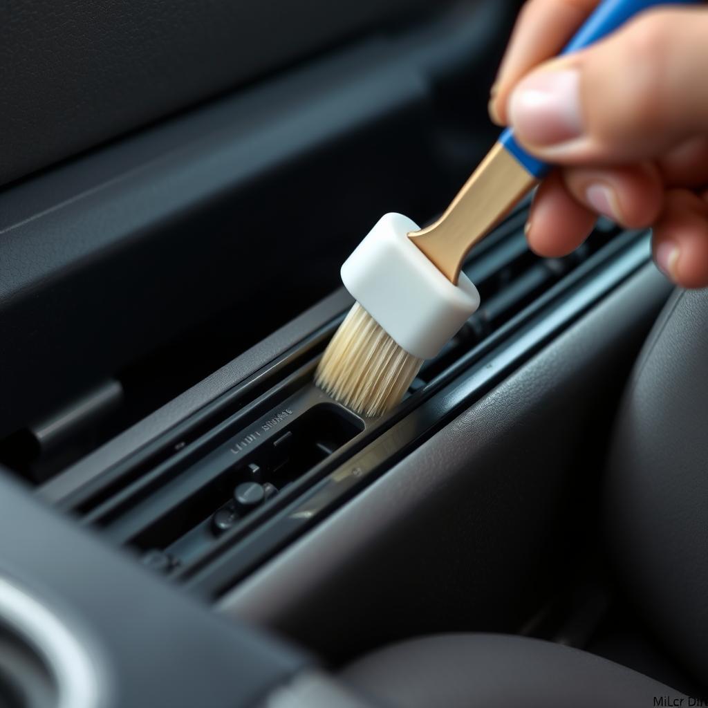 Applying lubricant to car seat rails that won't move back