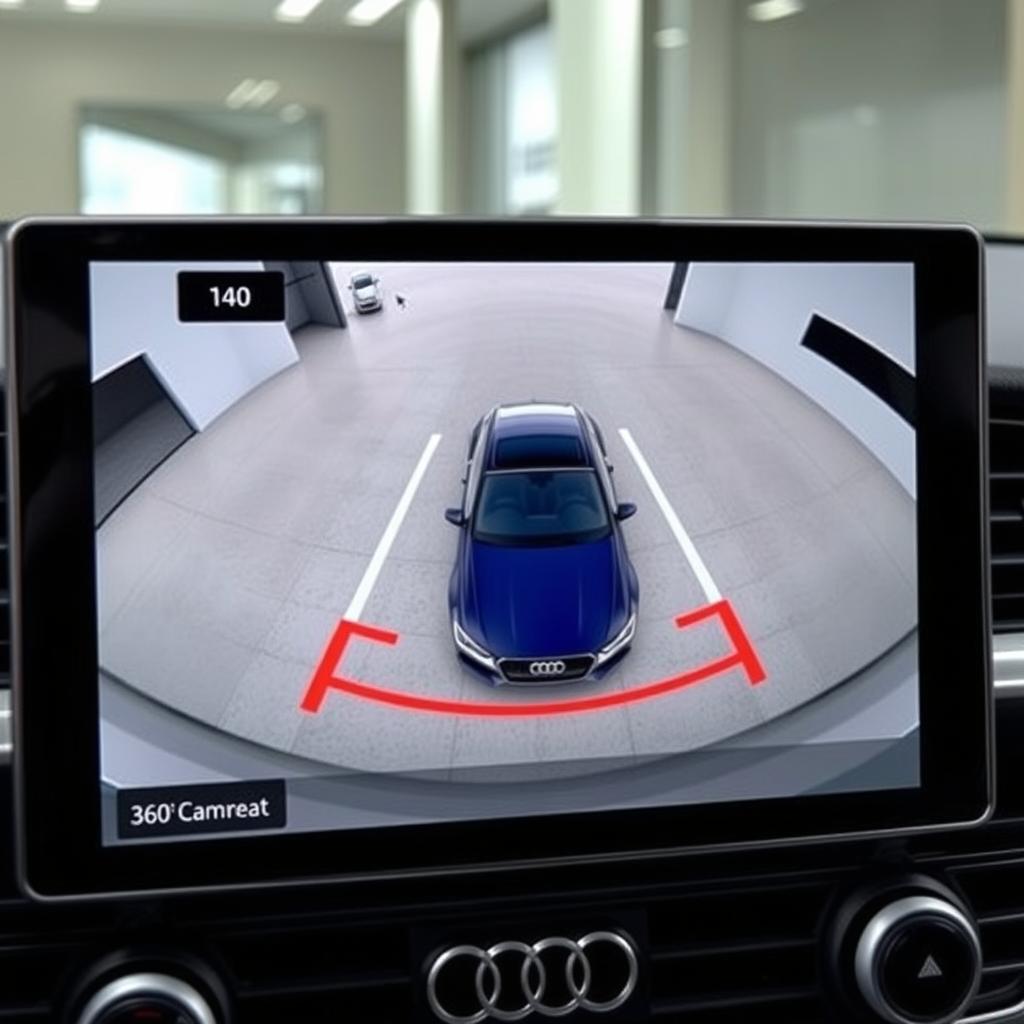 Audi's 360-degree camera system for Park Assist Plus