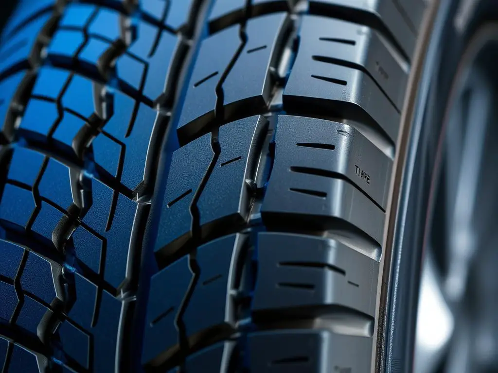 Close-up of the Falken Sincera SN250 A/S showing the 3D Canyon Sipe Technology Close-up of the Falken Sincera SN250 A/S showing the 3D Canyon Sipe Technology