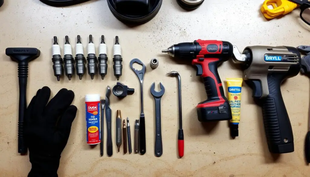 Complete set of tools needed for O2 sensor bypass using non-fouler method