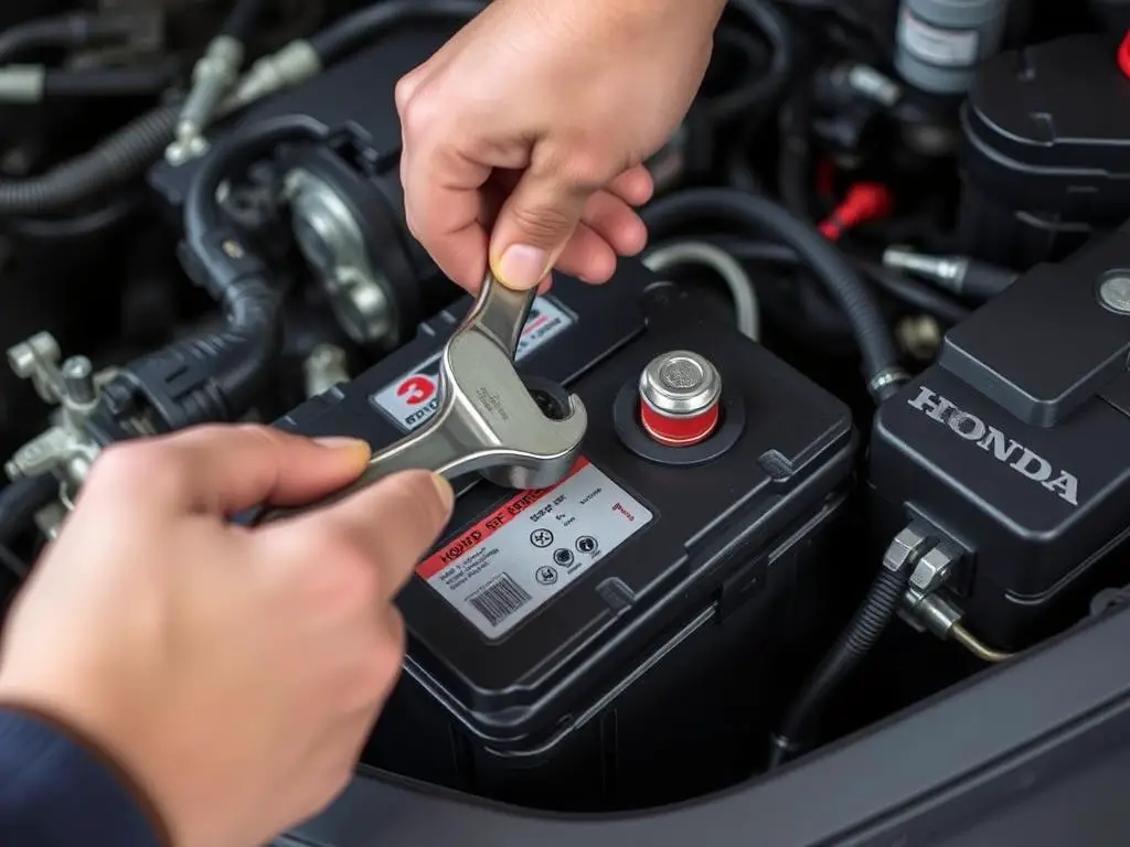 Disconnecting car battery to reset Honda Sensing system