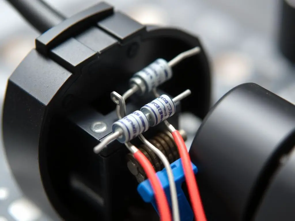 Electrical resistors being used to modify O2 sensor circuit