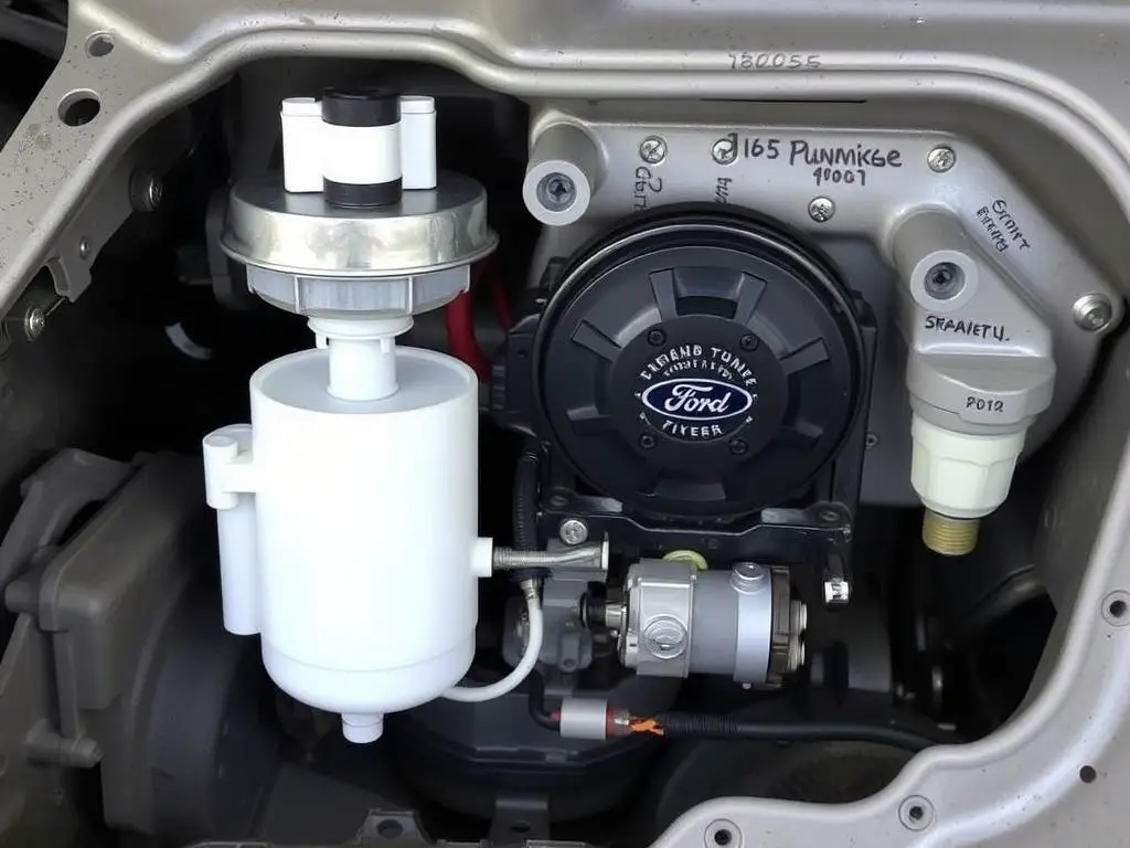 Ford fuel pump assembly