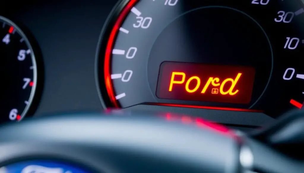 Ford security system indicator light on dashboard