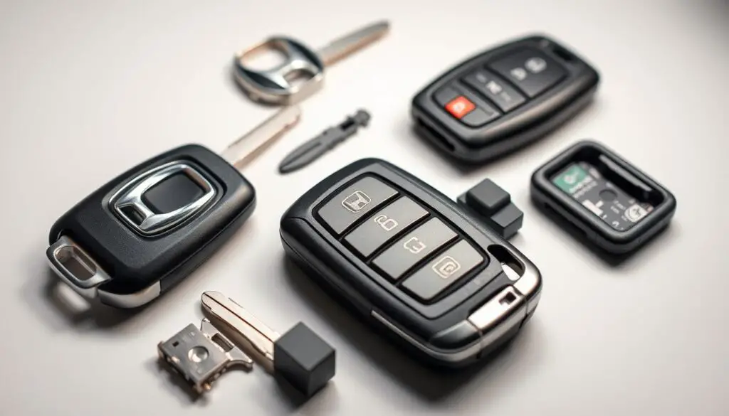 Honda CRV key fob components