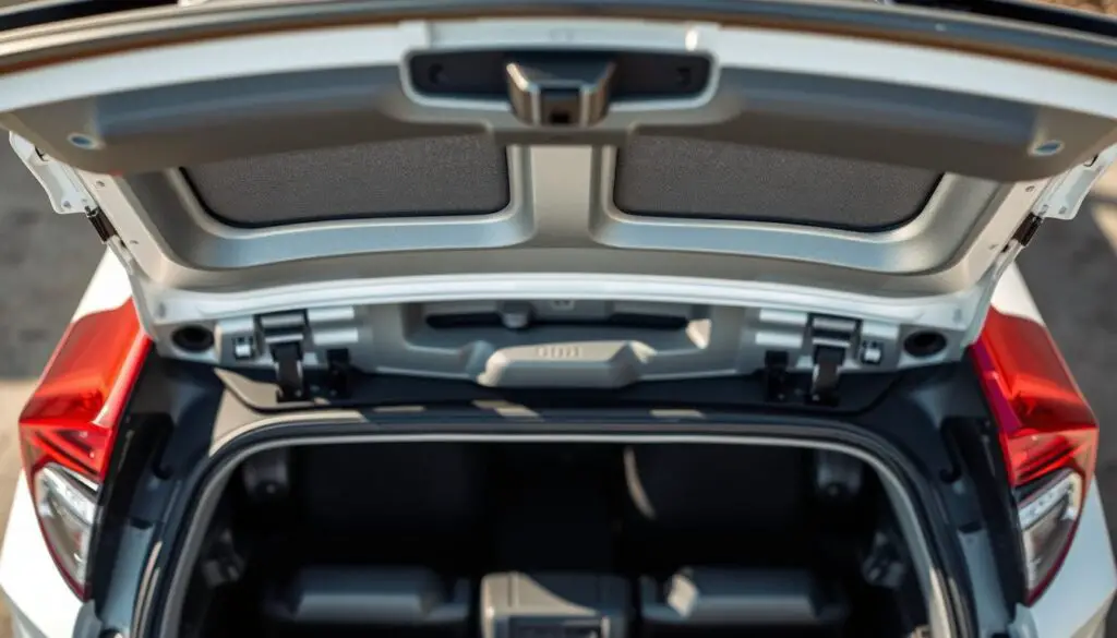 Honda CRV trunk mechanism