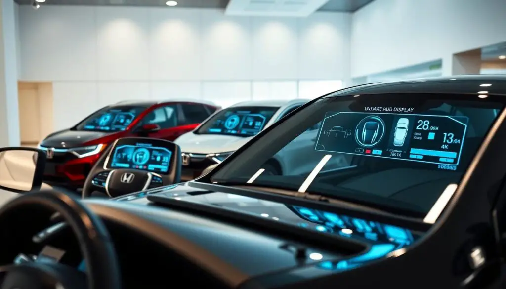 Honda models with HUD