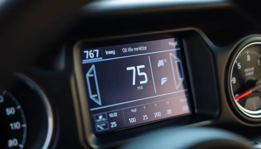 Jeep Gladiator oil life monitoring system