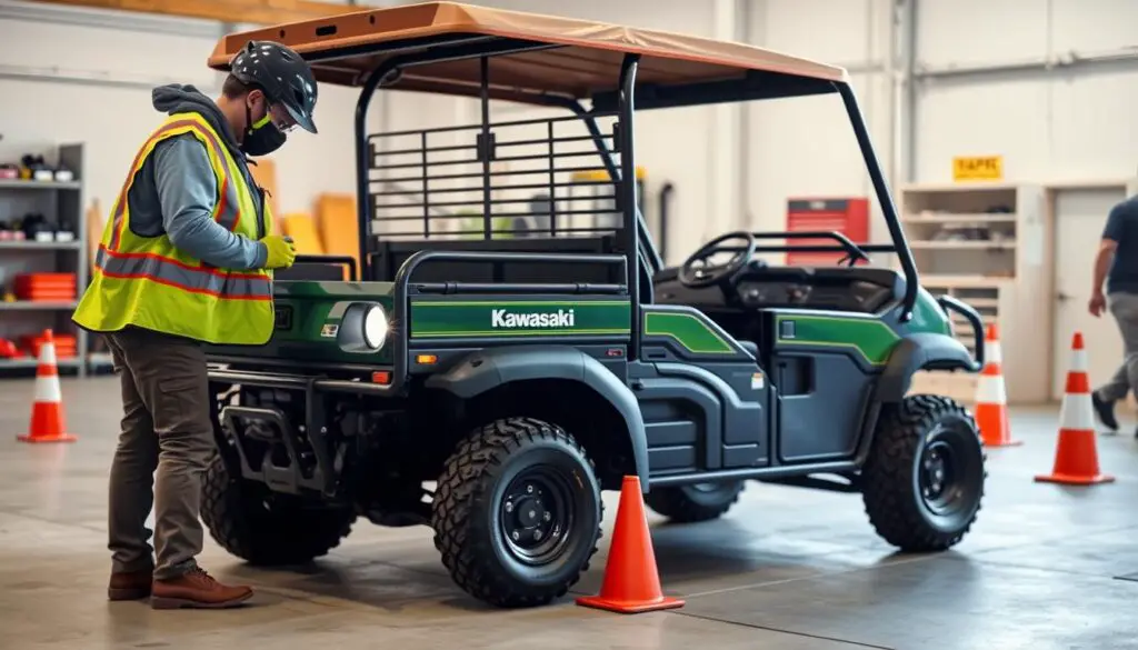 Kawasaki Mule safety precautions