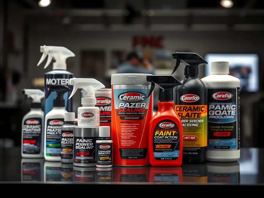 Protective products that help prevent gasoline damage car paint