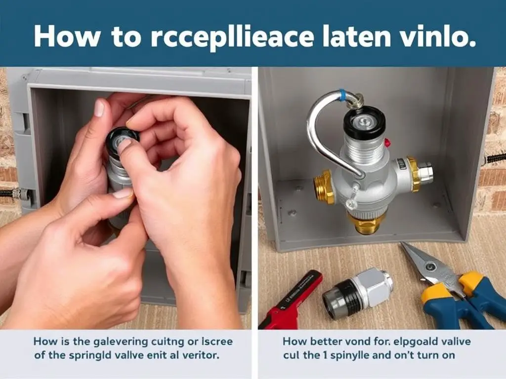 Replacing a solenoid on a sprinkler valve