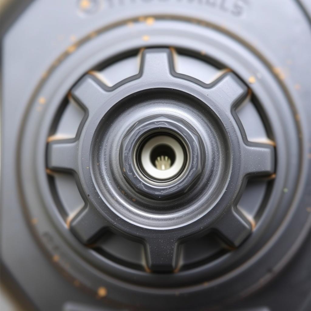 Specialty vehicle gas cap with unique connection system