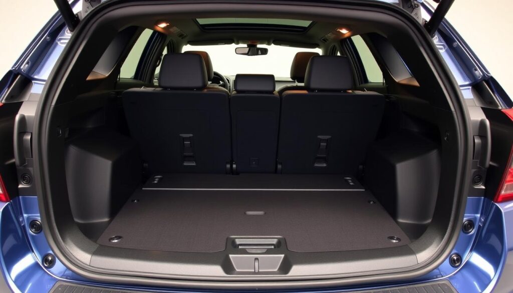 Subaru Crosstrek cargo area showing both strengths and limitations