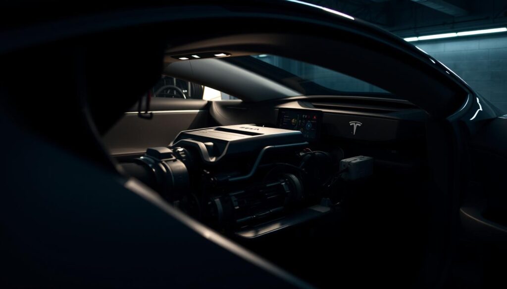 Tesla normal operational sounds