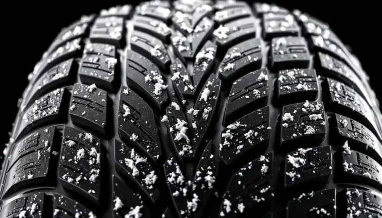Toyo Celsius 2 all-season tire tread pattern closeup showing snow claws and slush grooves