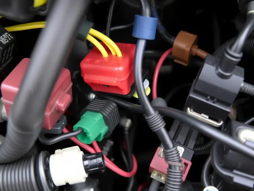 Toyota electrical wiring and connectors