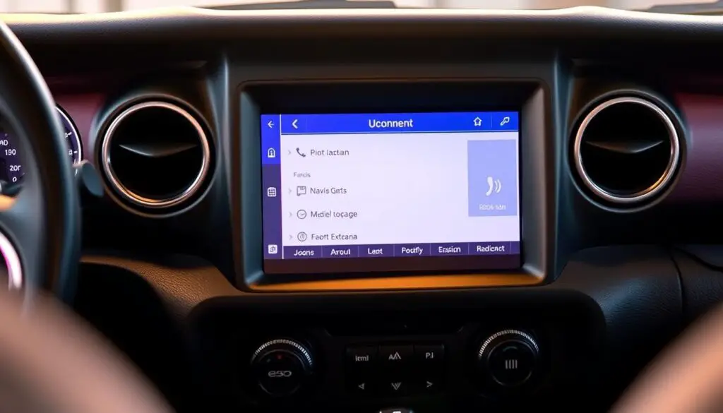 Uconnect system in Jeep vehicles